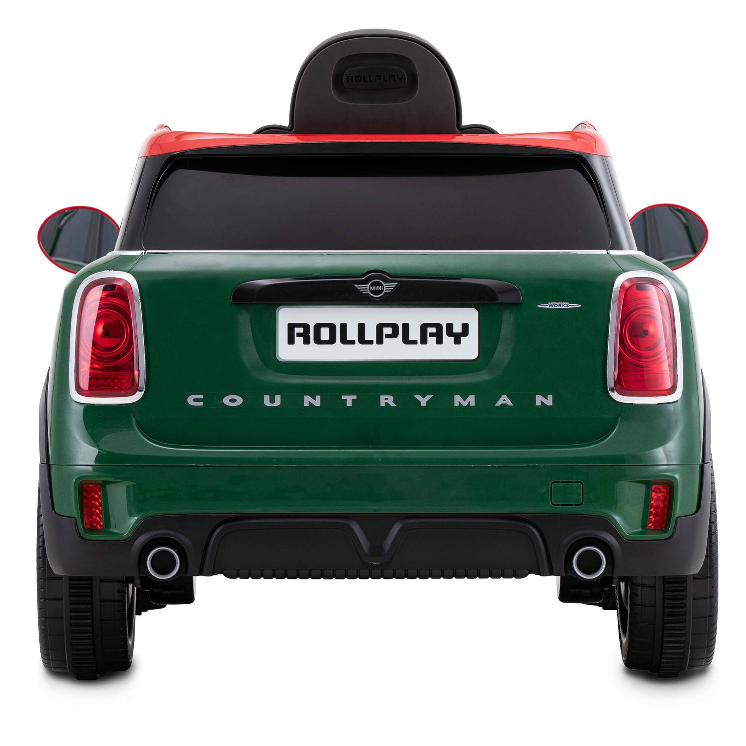 Rollplay Mini Countryman 12 Volt Premium Electric Ride On w/Remote Control - Green