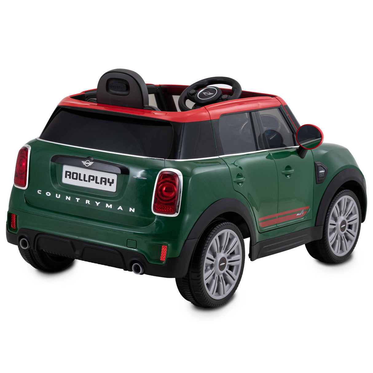 Rollplay Mini Countryman 12 Volt Premium Electric Ride On w/Remote Control - Green