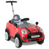Rollplay Mini Cooper Push Car w/ Parental Handle - Red