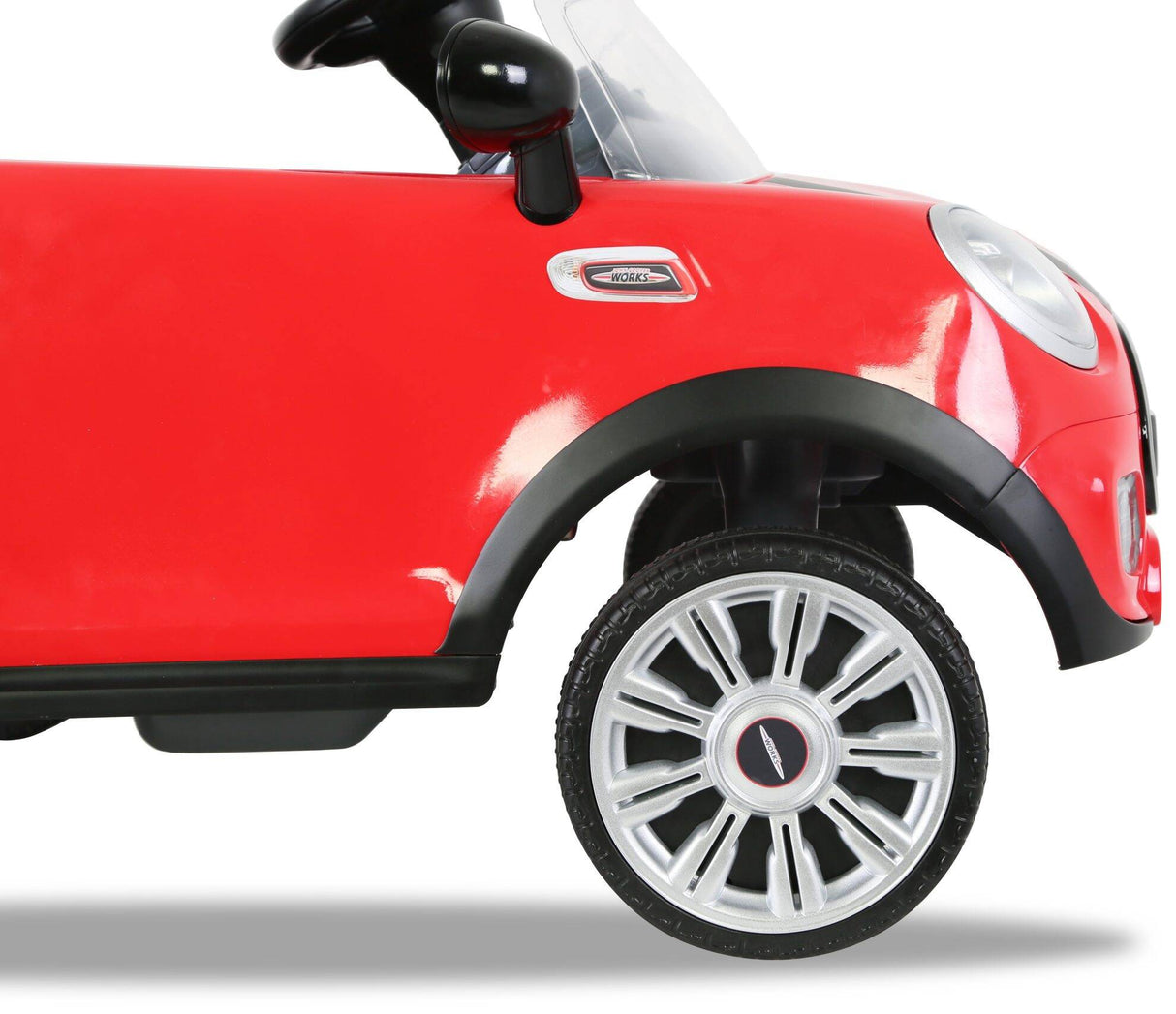 Rollplay Mini Cooper Push Car w/ Parental Handle - Red