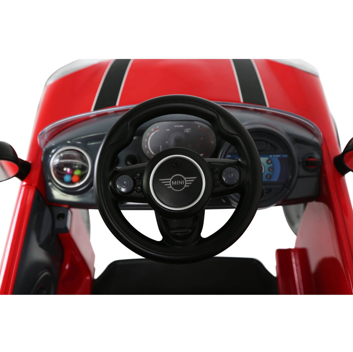 Rollplay Mini Cooper Push Car w/ Parental Handle - Red