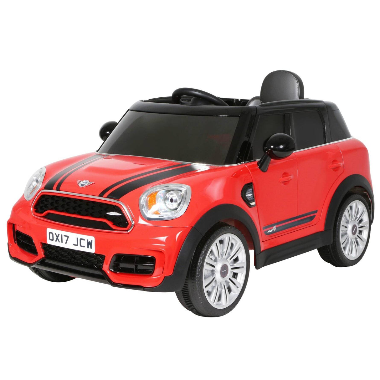 Rollplay Mini Countryman 6 Volt Electric Ride On w/Remote Control - Red