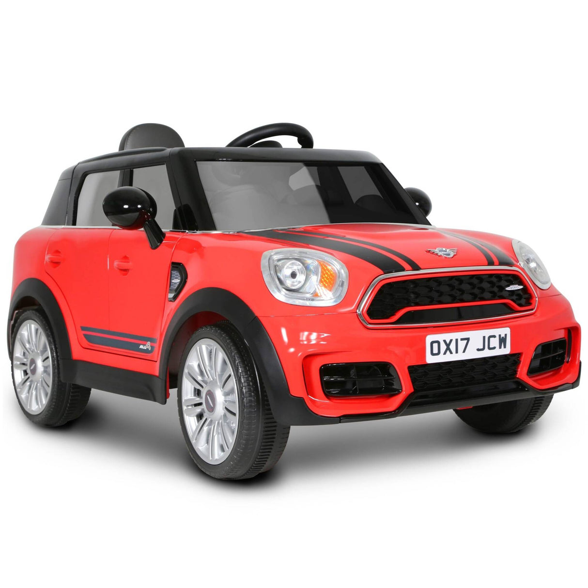 Rollplay Mini Countryman 6 Volt Electric Ride On w/Remote Control - Red