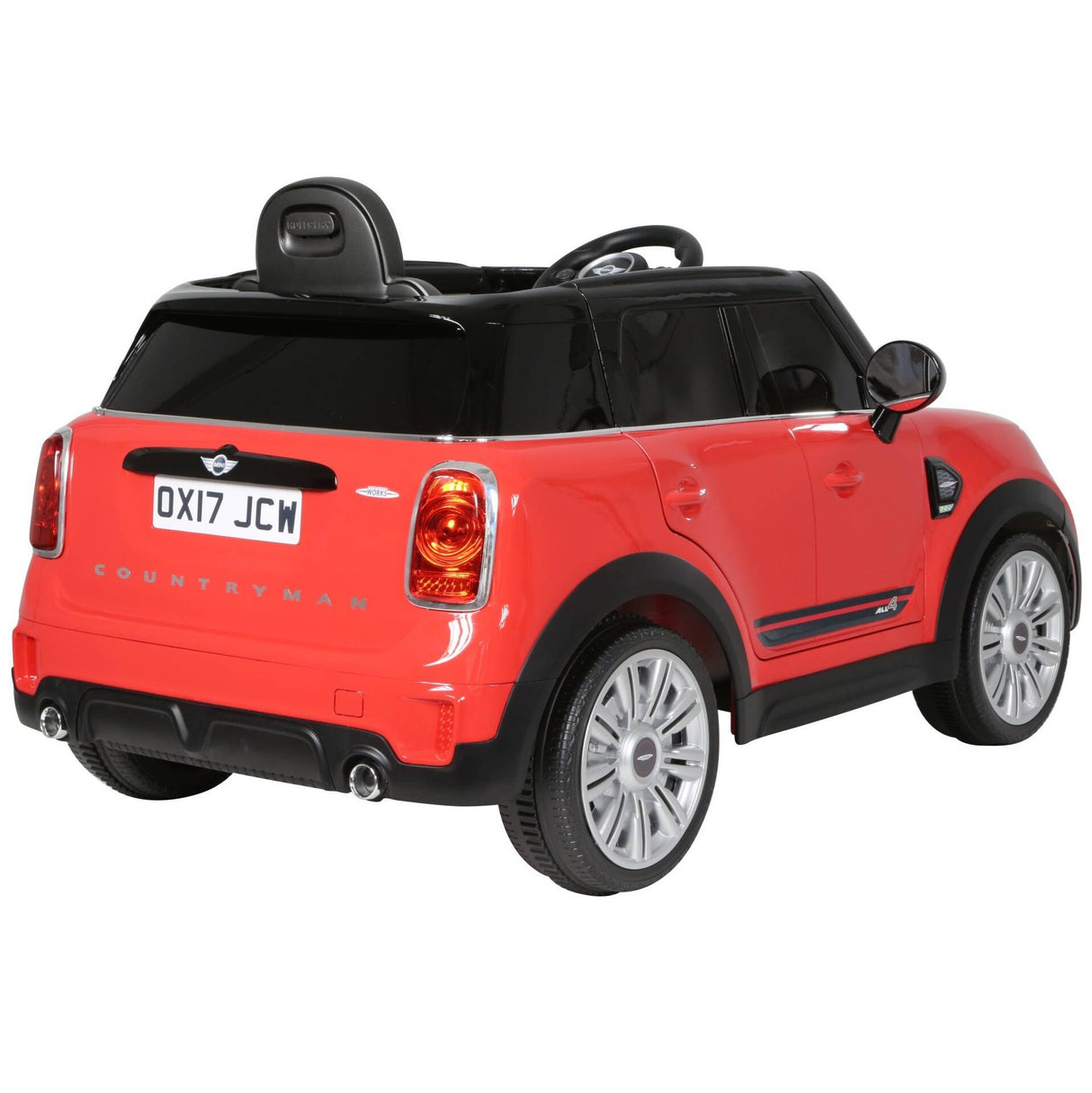 Rollplay Mini Countryman 6 Volt Electric Ride On w/Remote Control - Red