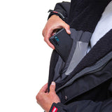 Red Original Pro Long Sleeve Changing Robe Jacket EVO - Stealth Black