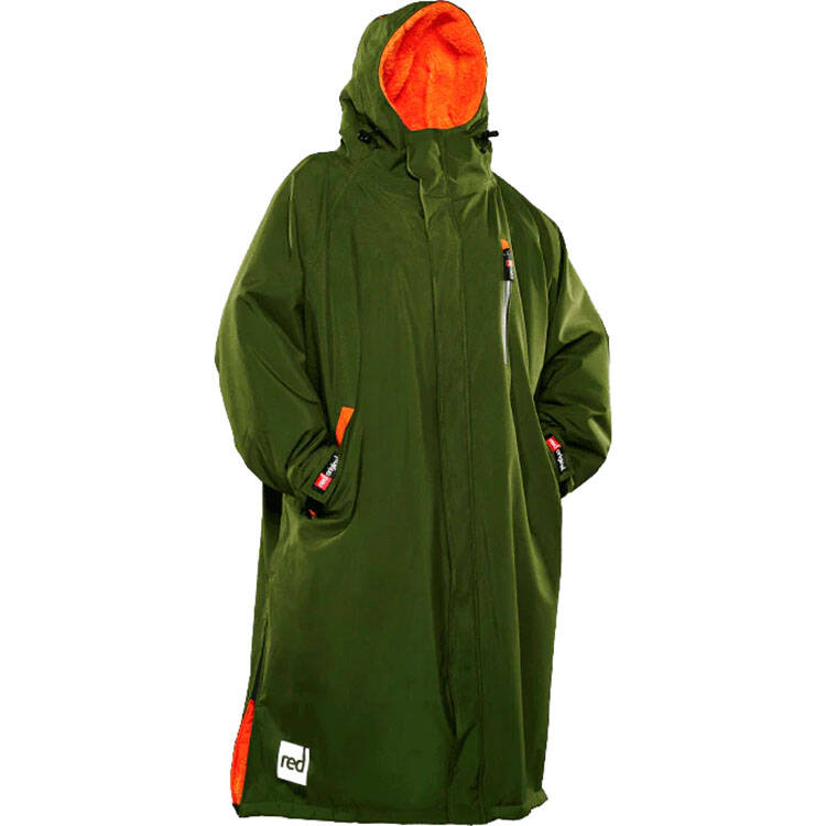 Red Original Pro Long Sleeve Changing Robe Jacket EVO - Parker Green