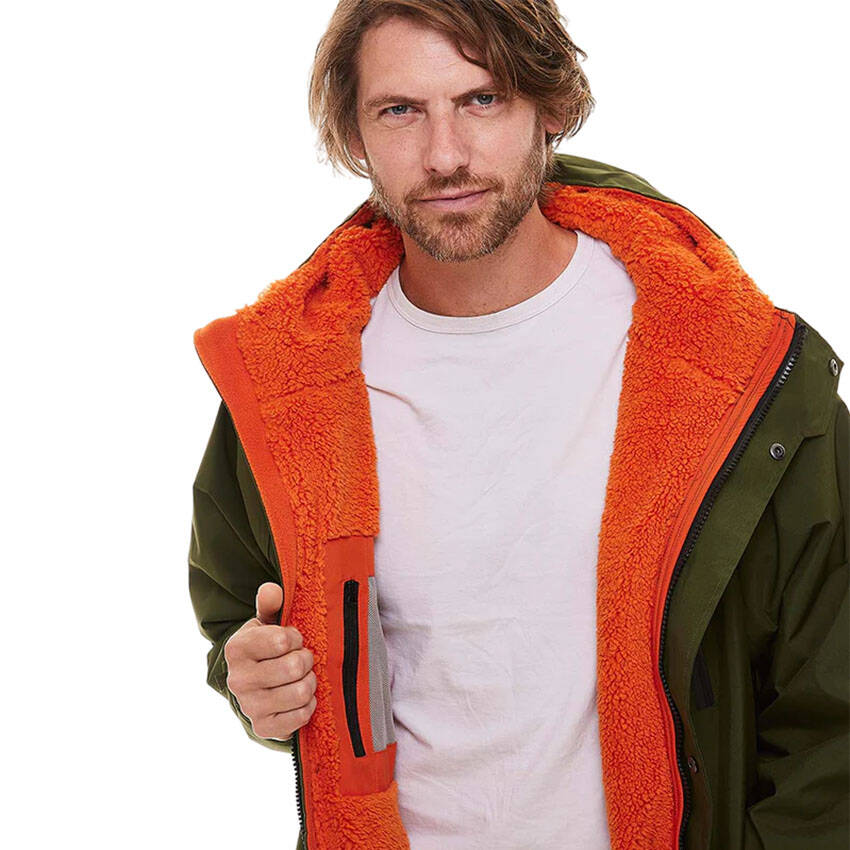 Red Original Pro Long Sleeve Changing Robe Jacket EVO - Parker Green