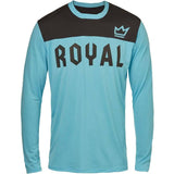 Royal Apex Long Sleeve Jersey - Blue/Black