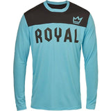 Royal Apex Long Sleeve Jersey - Blue/Black XXLarge