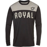 Royal Apex Long Sleeve Jersey - Black/Grey