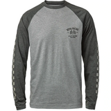 Royal Core Flag Long Sleeve Jersey - Grey/Black Small