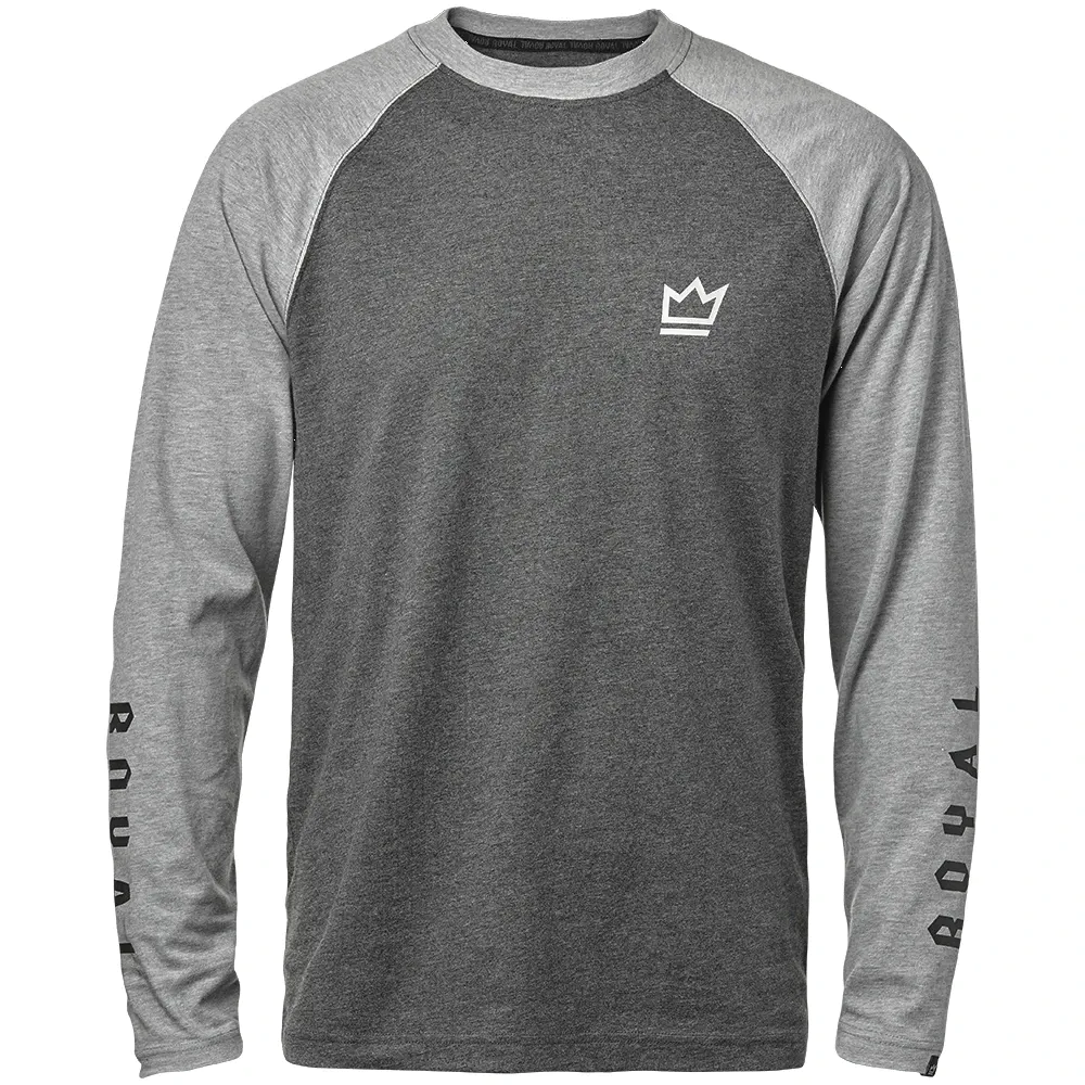 Royal Core Icon Long Sleeve Jersey - Black/Grey LRG