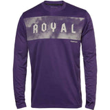 Royal Quantum Long Sleeve Jersey - Deep Purple Large