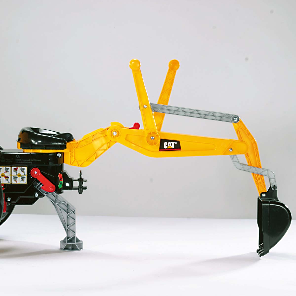 Rolly Toys CAT Tractor w/ Frontloader & Rear Excavator