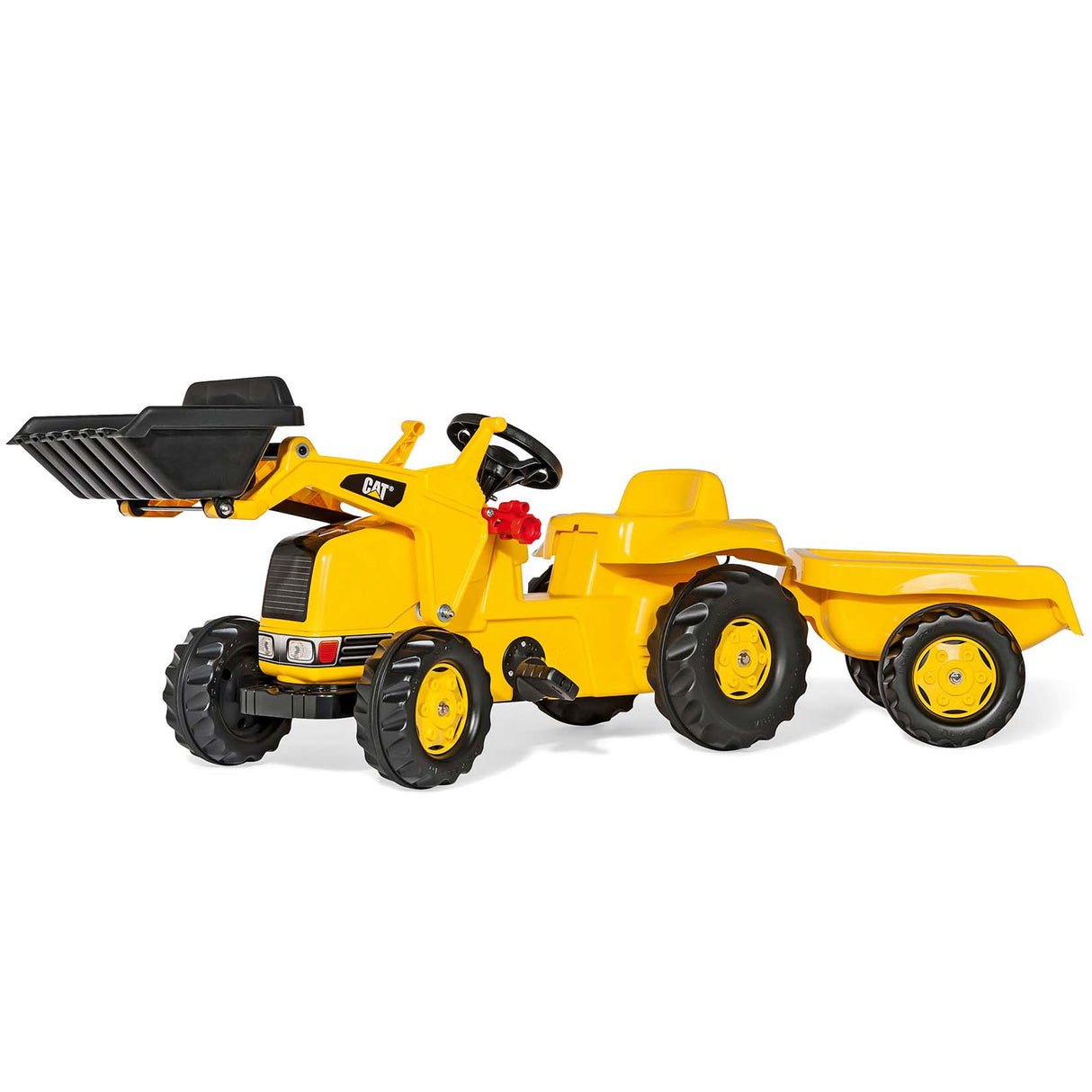 Rolly Toys CAT Tractor w/ Frontloader & Trailer