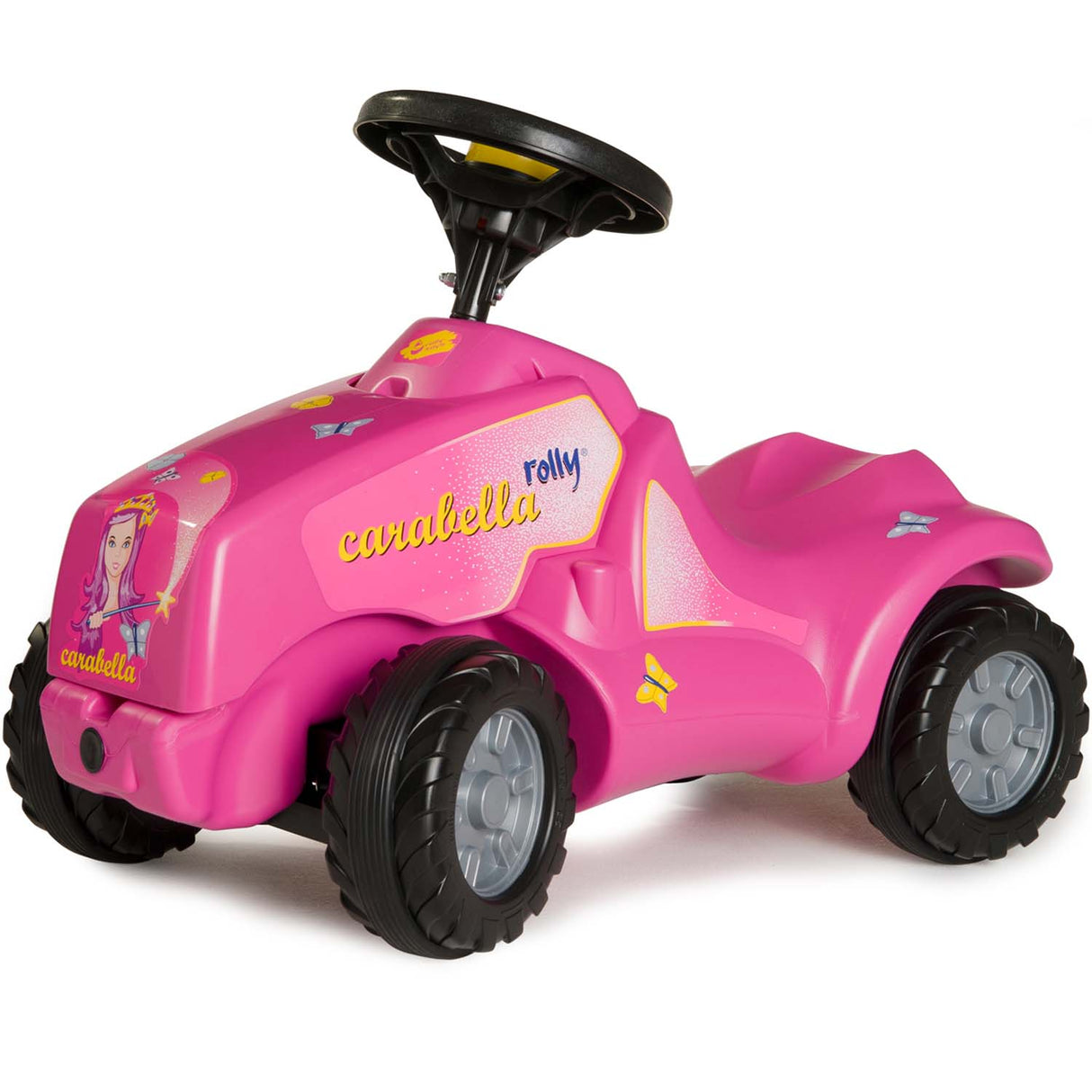 Rolly Toys Carabella Mini Tractor w/ Opening Bonnet - Pink