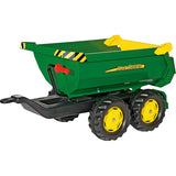 Rolly Toys Giant Half-Pipe Trailer - John Deere