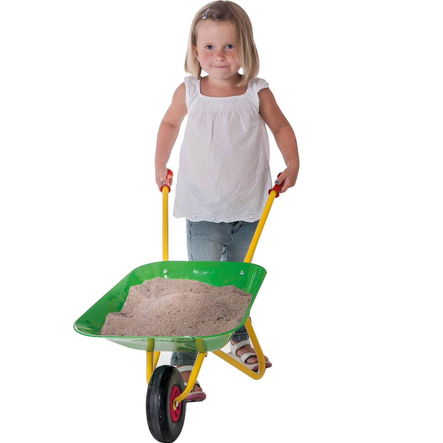 Rolly Toys Metal Wheelbarrow - Green