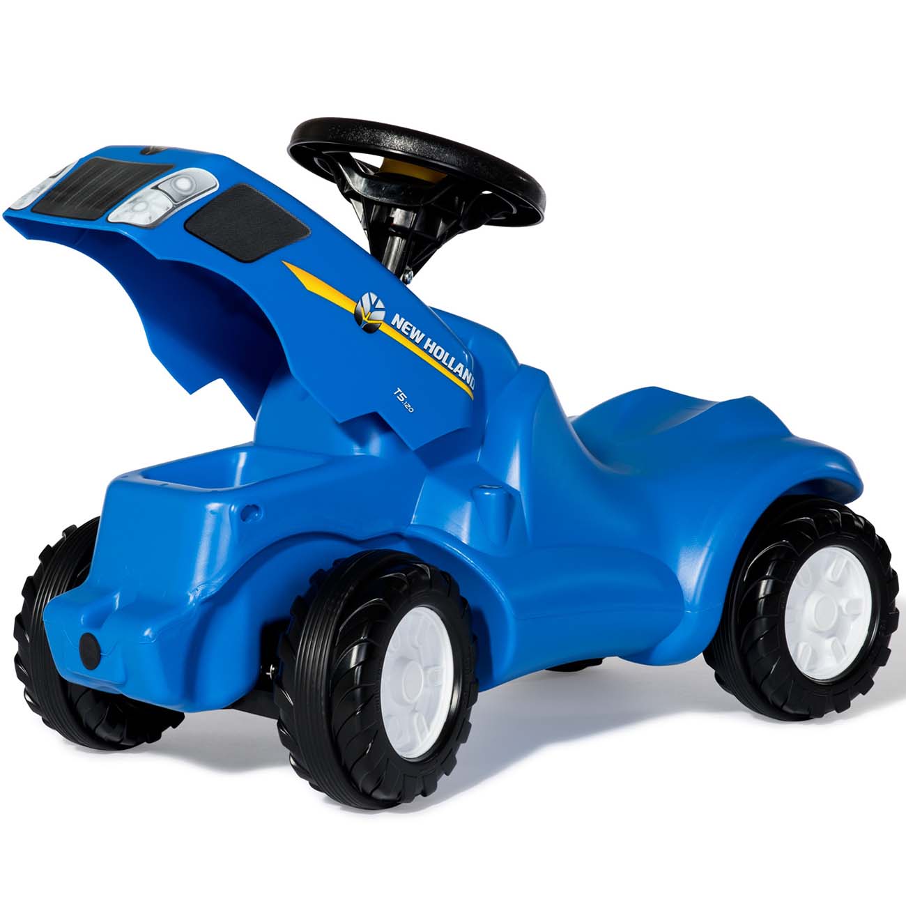 Rolly Toys New Holland Mini Tractor w/ Opening Bonnet - Blue
