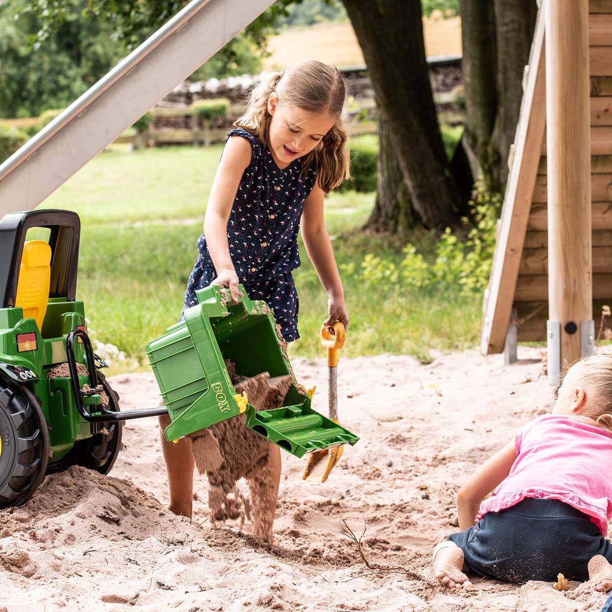 Rolly Toys Rear Storage Box - John Deere