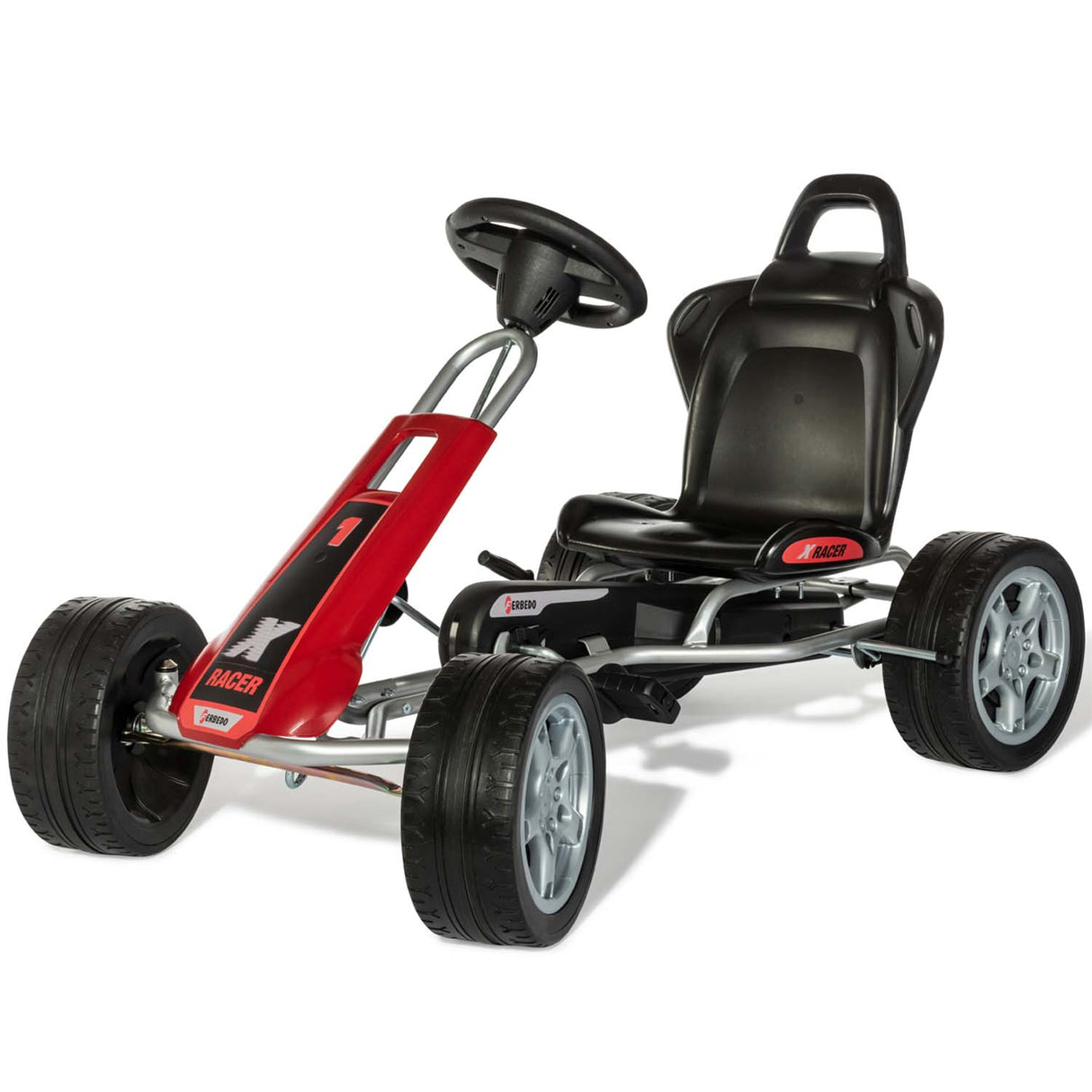 Rolly Toys X-Racer Go Kart w/ Brake - Red