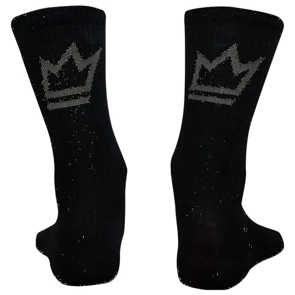 Royal Racing Crew Socks - Graphite/Cool Grey SML/MED