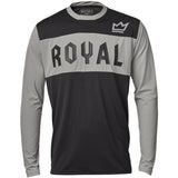 Royal Racing Apex Long Sleeve Jersey - Grey/Black
