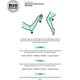 Rio Roller Triple Pad Set - Red/Mint