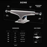 Royal Vincent Alvarez Pro Chunk Skateboard Trucks - 139mm