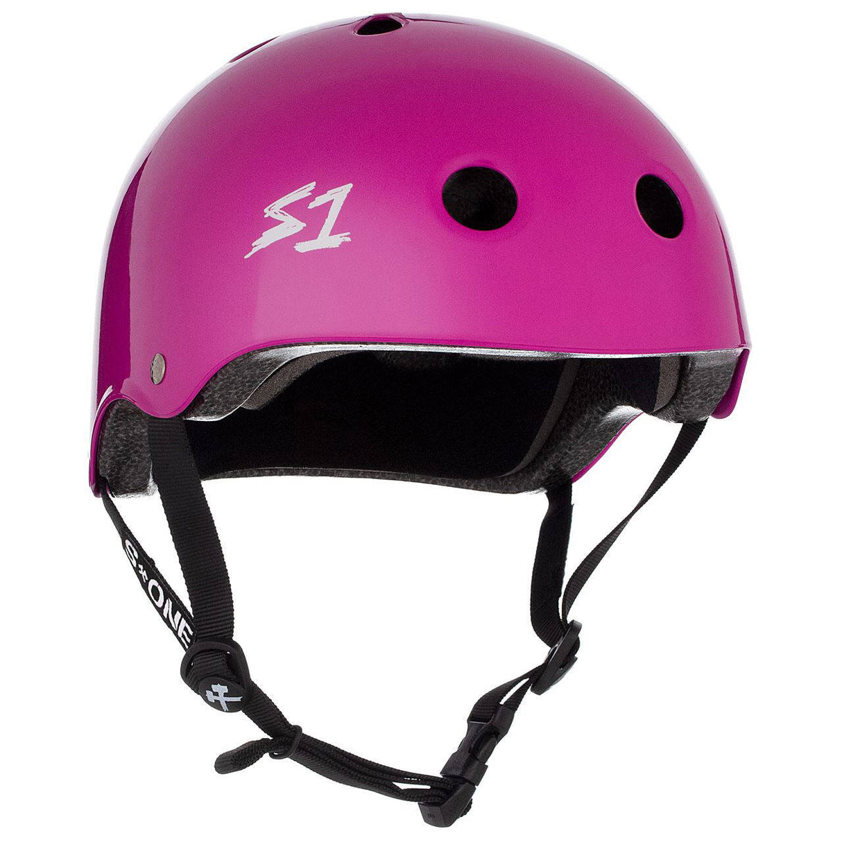 S1 Lifer Multi Impact Helmet - Bright Purple Gloss LRG