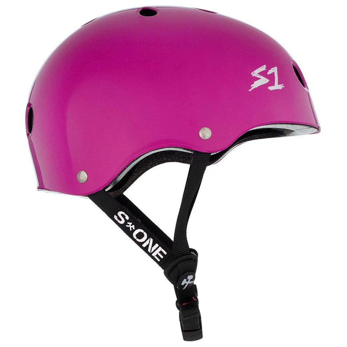 S1 Lifer Multi Impact Helmet - Bright Purple Gloss