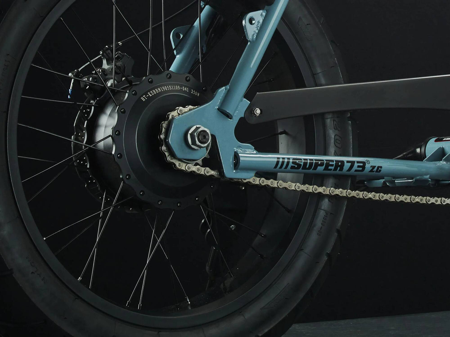 Super73-ZG Electric Bike - Steel Blue