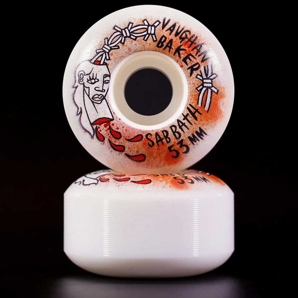 Sabbath Wheels Vaughan Baker Pro Skateboard Wheels 53mm