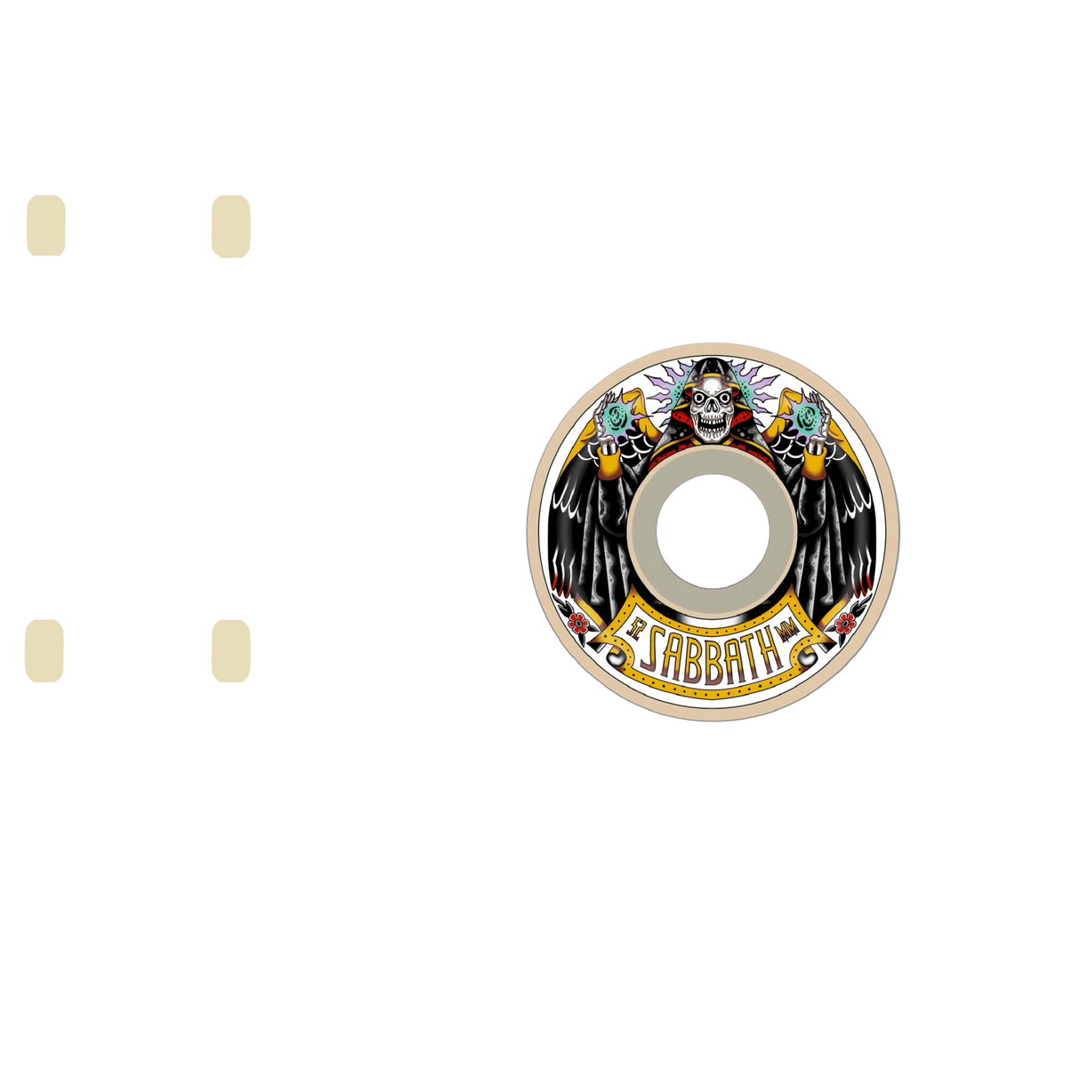 Sabbath Wheels Angel Of Death Skateboard Wheels 52mm