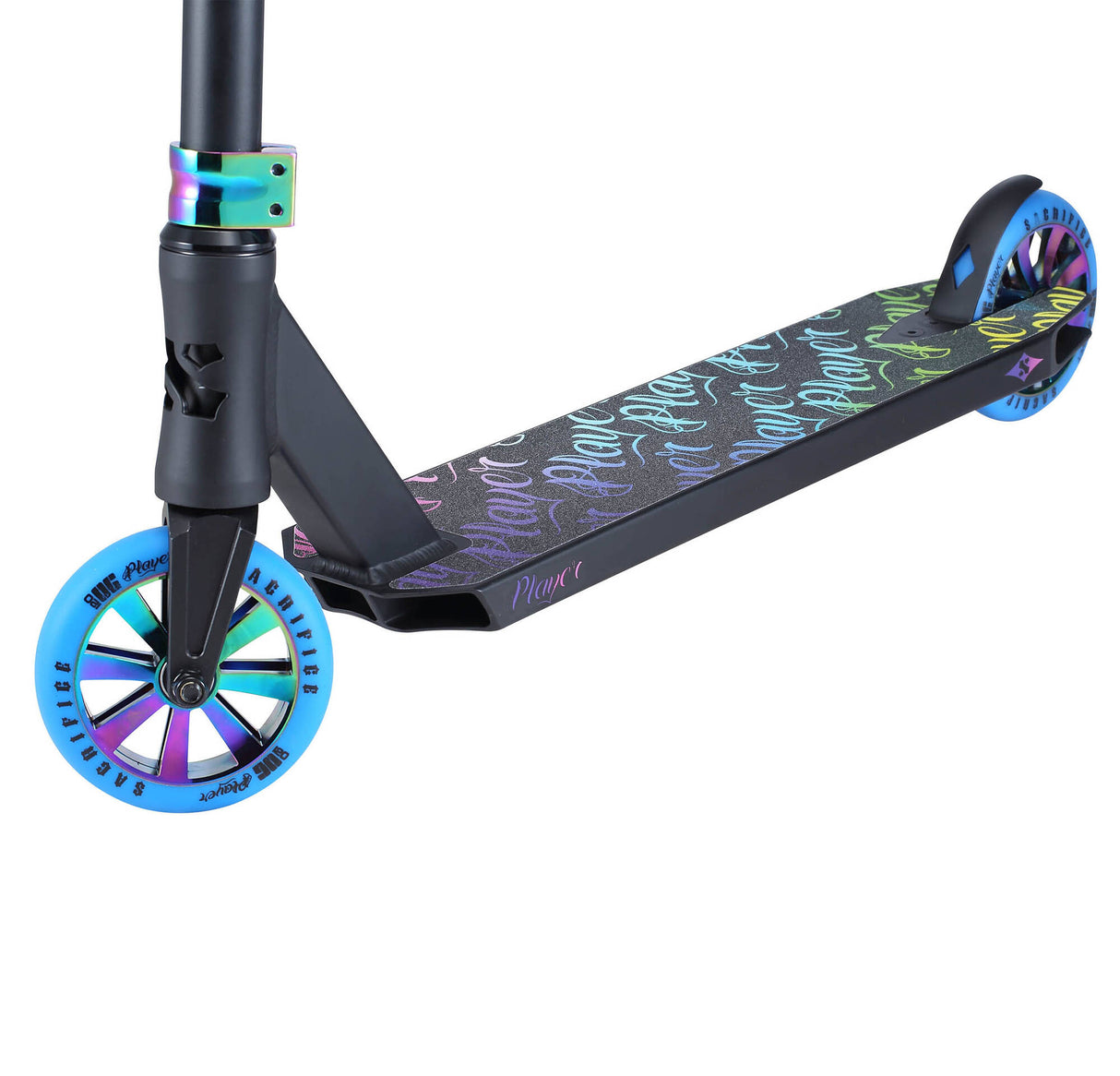 Sacrifice OG Player V2 Stunt Scooter - Black/Neo