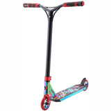 Sacrifice Flyte 115 V2 Stunt Scooter - Neochrome/Red Graffiti