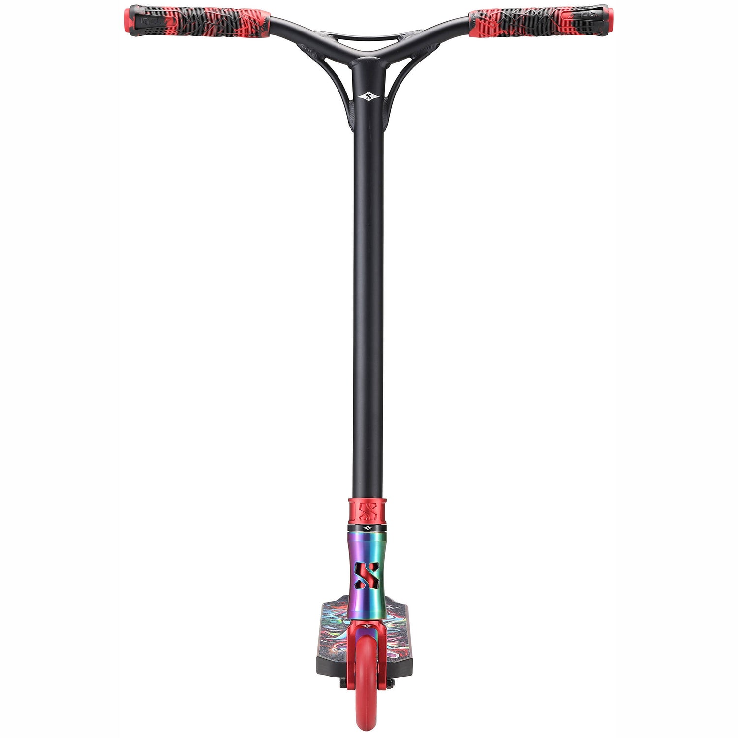 Sacrifice Flyte 115 V2 Stunt Scooter - Neochrome/Red Graffiti