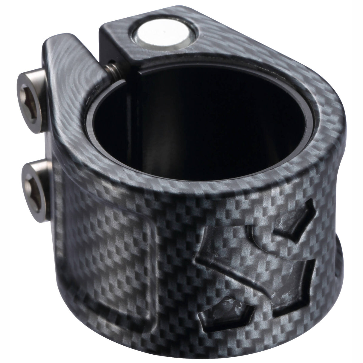 Sacrifice Spy IHC 2 Bolt Scooter Collar Clamp - Carbon Fade