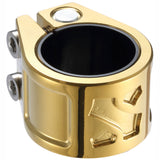 Sacrifice Spy IHC 2 Bolt Scooter Collar Clamp - Neo Gold