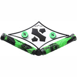 Sacrifice Spy Scooter Grips - Black/Green