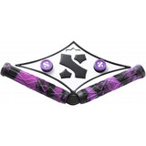 Sacrifice Spy Scooter Grips - Black/Purple