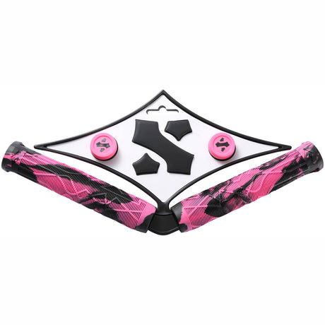 Sacrifice Spy Scooter Grips - Pink/Black