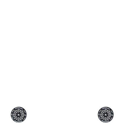 Sacrifice Peephole 110mm Scooter Wheels (pair) - Black