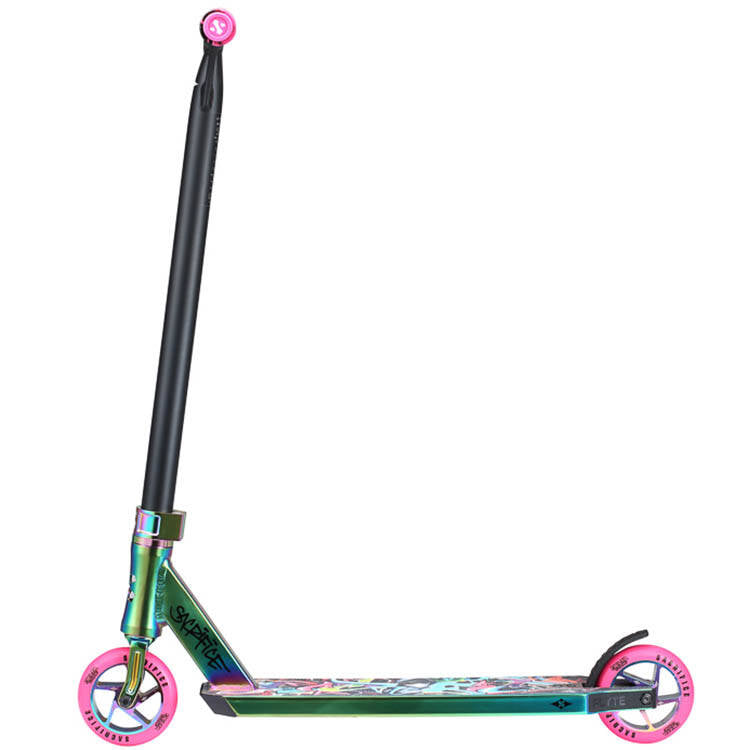 Sacrifice Flyte 100 V2 Stunt Scooter - Neo Pink Graffiti