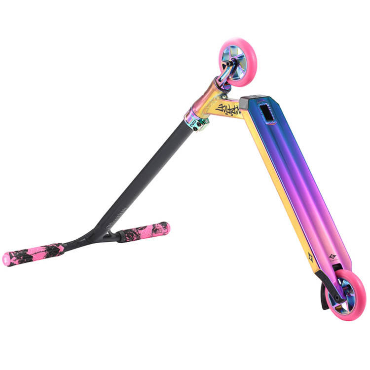 Sacrifice Flyte 100 V2 Stunt Scooter - Neo Pink Graffiti