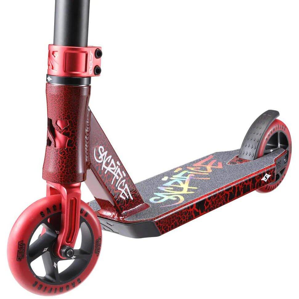 Sacrifice Mini Flyte V2 Stunt Scooter - Red/Black Graffiti