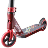 Sacrifice Mini Flyte V2 Stunt Scooter - Red/Black Graffiti