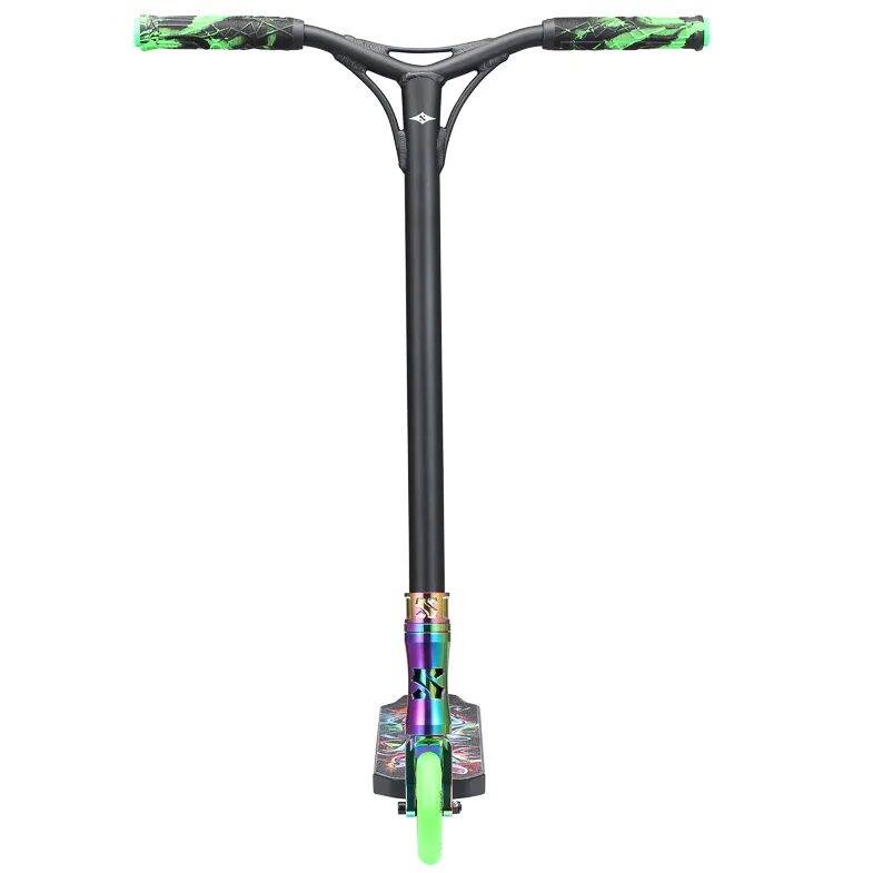 Sacrifice Flyte 115 V2 Stunt Scooter - Neochrome/Green Graffiti