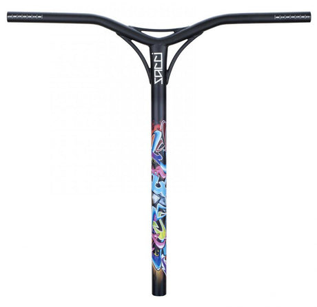 Sacrifice Sacci Scooter Bars - Black Graffiti