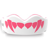 Safejawz Extro-Series Mouth Guards - Fangz - White/Pink